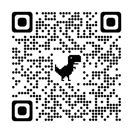 QR code leading to the contact page